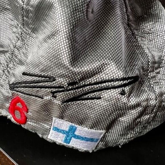 New Vintage Mercedes Benz Silver/Black Snapback Hat Cap Rare - Picture 3 of 6